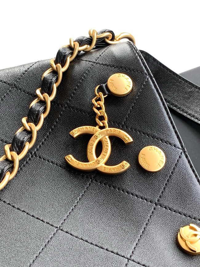 Chanel LARGE BUCKET BAG AS5406 Black