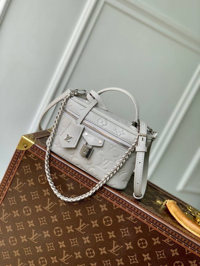 Louis Vuitton NEW Vanity Chain Pouch M13593 Brume Gray