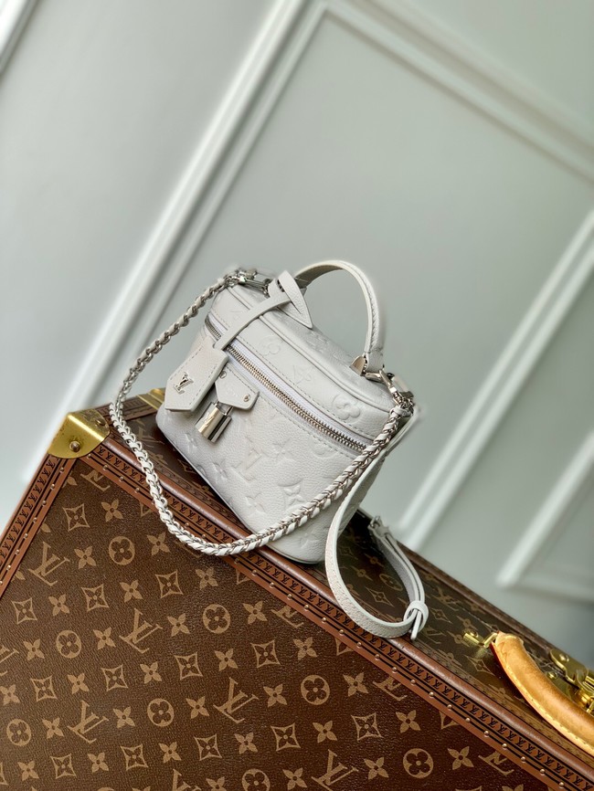 Louis Vuitton NEW Vanity Chain Pouch M13593 Brume Gray