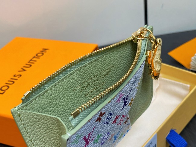 Louis Vuitton LV x TM Romy Card Holder M13800 Green Tea