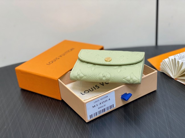 Louis Vuitton LV x TM Rosalie Coin Purse M14084 Green Tea