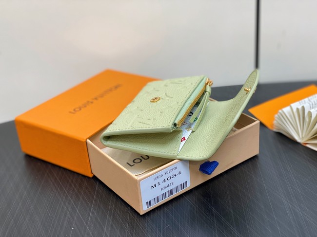 Louis Vuitton LV x TM Rosalie Coin Purse M14084 Green Tea