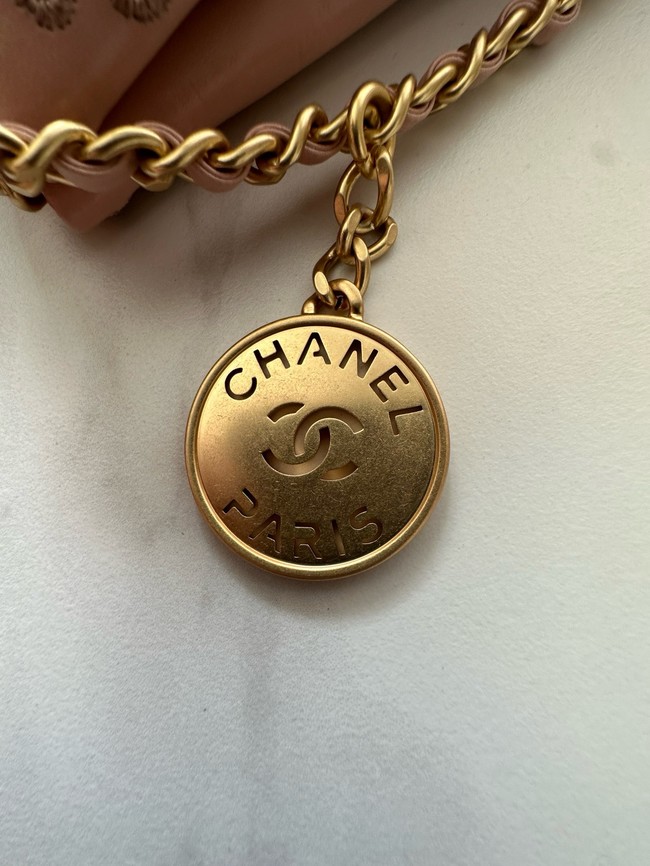 CHANEL 22 SMALL HANDBAG AS3980 pink