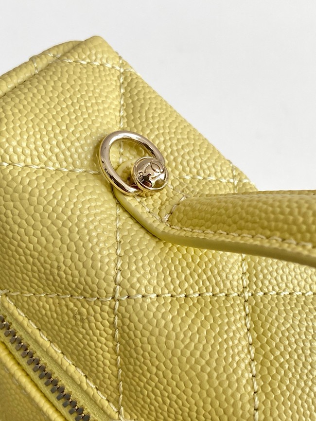 Chanel CLUTCH WITH CHAIN AP4531 yellow