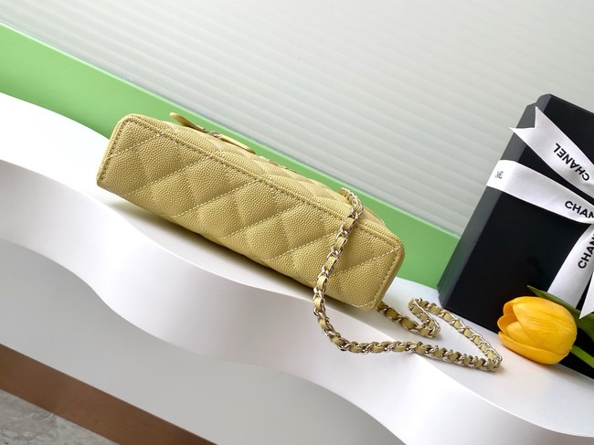 Chanel CLUTCH WITH CHAIN AP4531 yellow