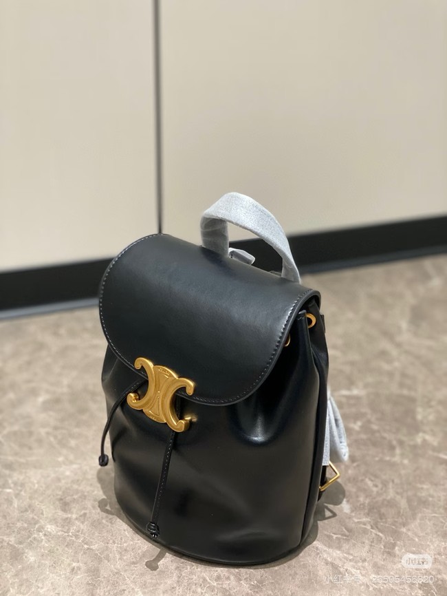Celine BACKPACK CELINE BONNIE IN SMOOTH CALFSKIN 118703 black