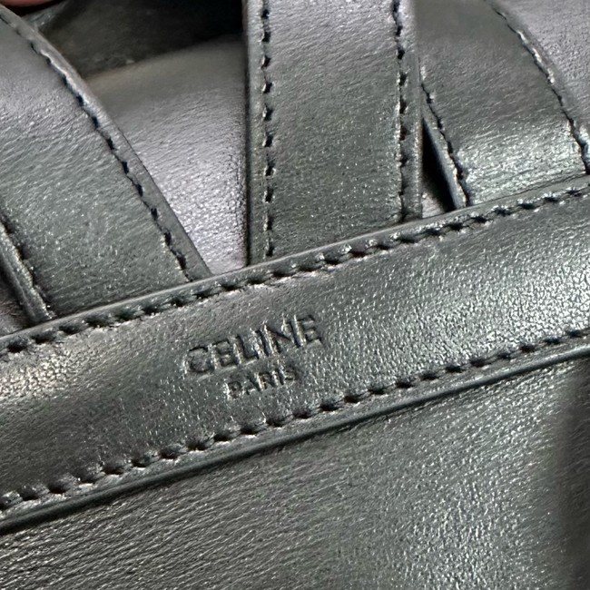 Celine BACKPACK CELINE BONNIE IN SMOOTH CALFSKIN 118703 black