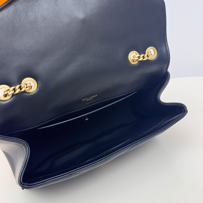 SAINT LAURENT LOULOU MEDIUM IN MATELASSE LAMBSKIN 801439 black