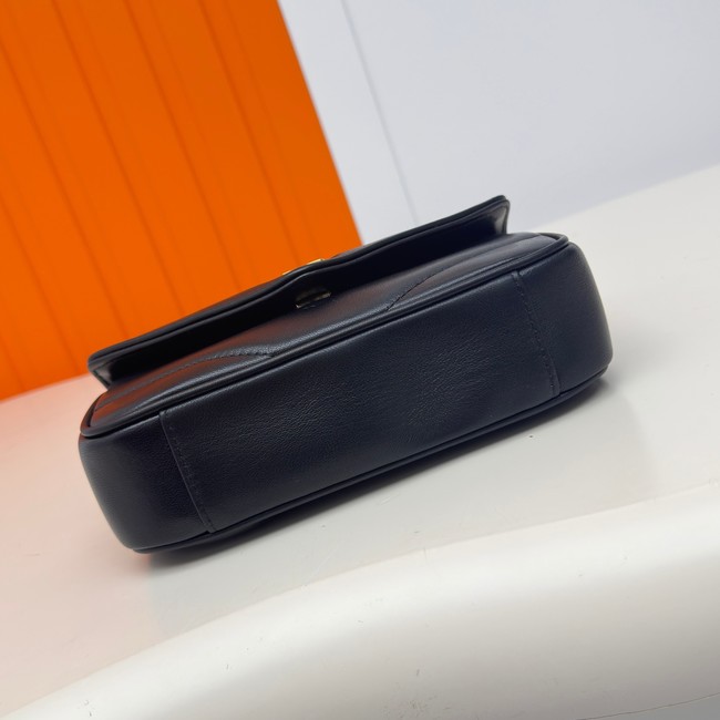 SAINT LAURENT LOULOU MINI IN LAMBSKIN 821749 black