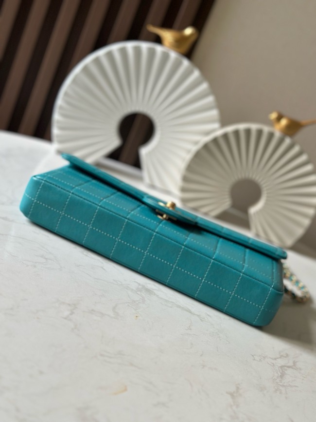 Chanel FLAP BAG AS3314 blue