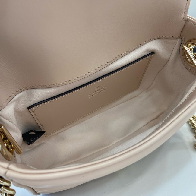 GUCCI GG MARMONT MINI TOP HANDLE BAG 811238 PINK