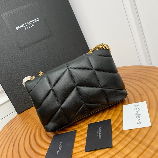 SAINT LAURENT TOY PUFFER IN LAMBSKIN 759337 black