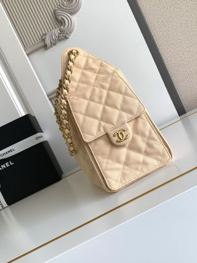 CHANEL 25 SMALL HANDBAG AS5293 Beige