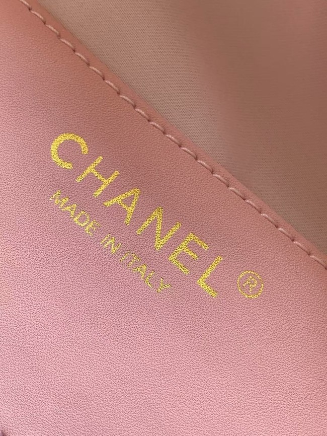 CHANEL 25 SMALL HANDBAG AS5293 Light Pink