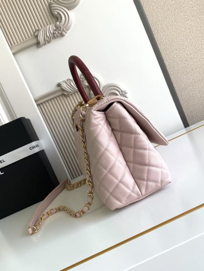 Chanel LARGE FLAP BAG WITH TOP HANDLE 92991-1