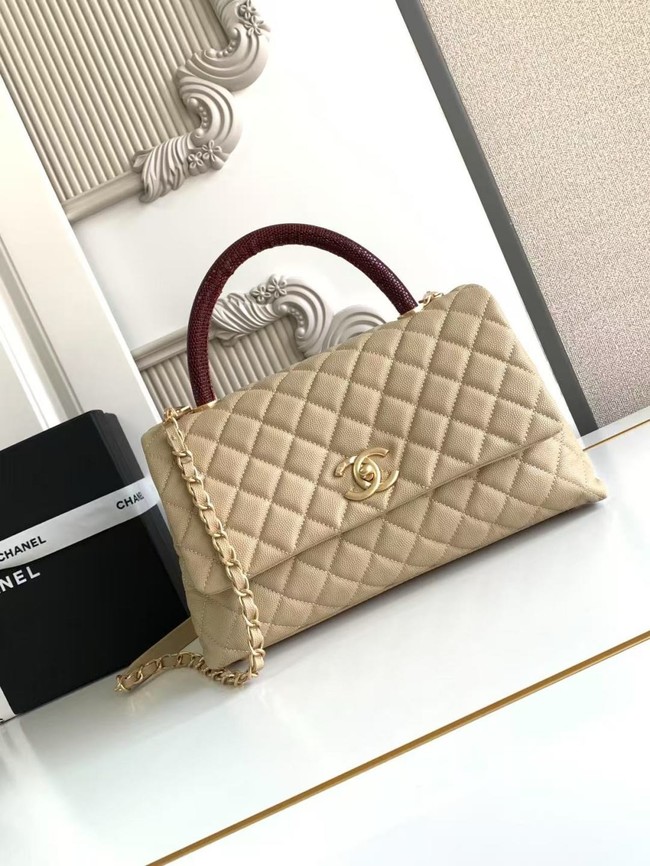 Chanel LARGE FLAP BAG WITH TOP HANDLE 92991-3