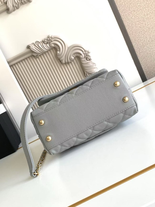 Chanel MINI FLAP BAG WITH TOP HANDLE AS2215-10