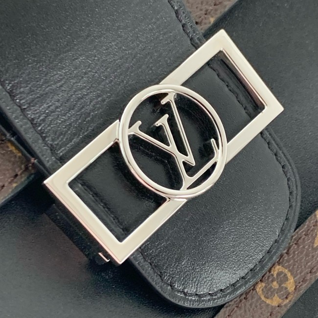 Louis Vuitton Dauphine Soft Vibe MM M13450 BLACK