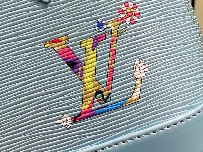 Louis Vuitton Epi grained leather Alma BB M13670 sky blue