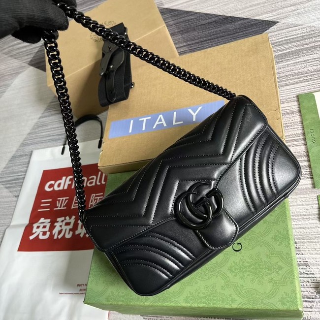 Gucci GG MARMONT SHOULDER BAG 734814 black