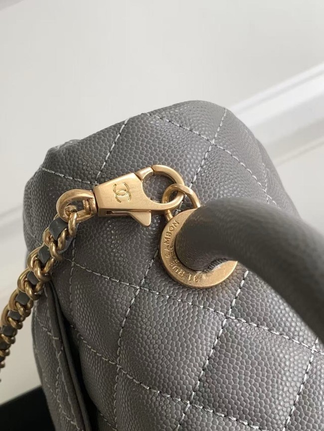 Chanel FLAP BAG WITH TOP HANDLE 92990-16