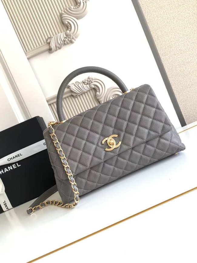 Chanel LARGE FLAP BAG WITH TOP HANDLE 92991-16