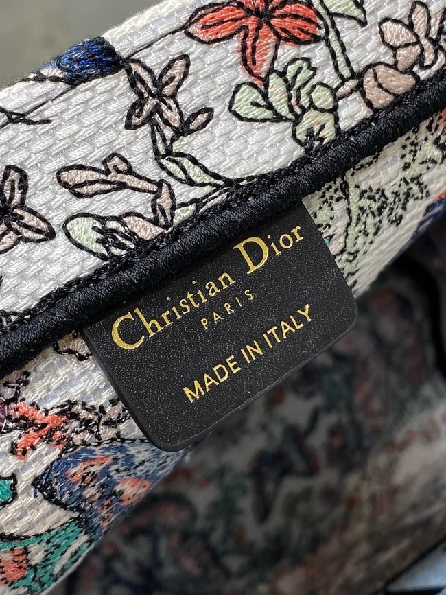 Medium Dior Book Tote Embroidery Embroidery M1296ZTDT-2