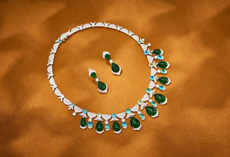 BVLGARI necklace&Earring BV60980