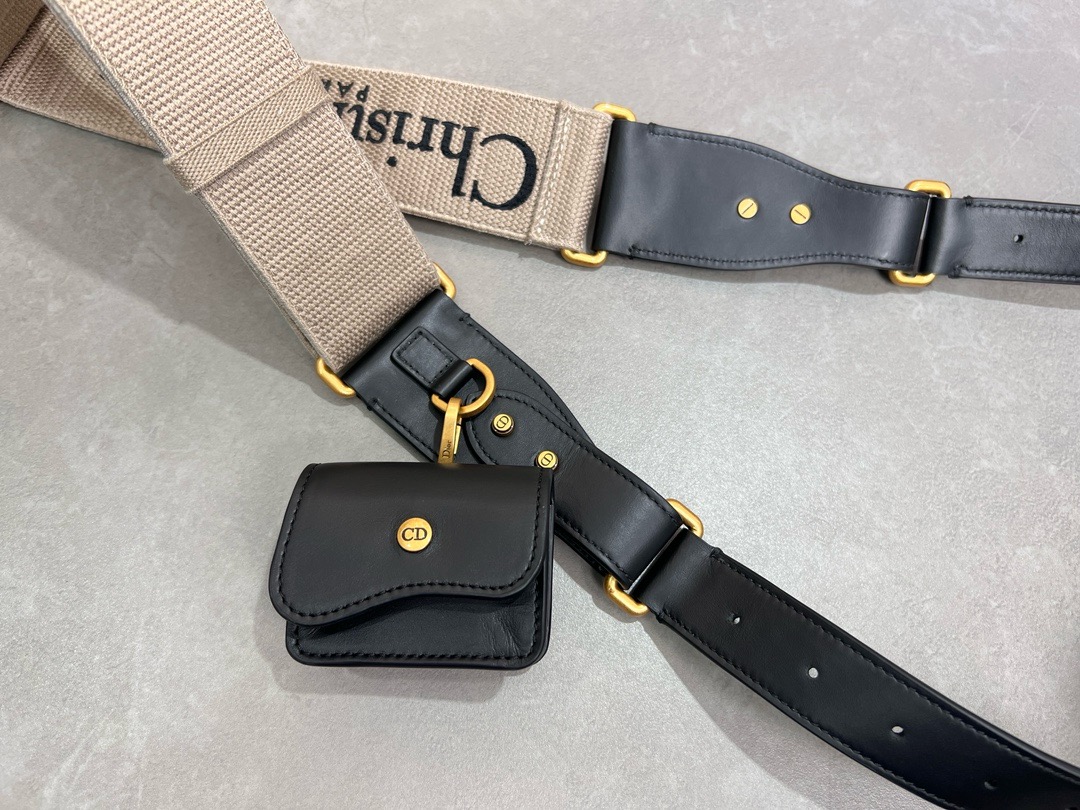 Dior Small Streetchic Bag mooth Calfskin M3913CDKV black