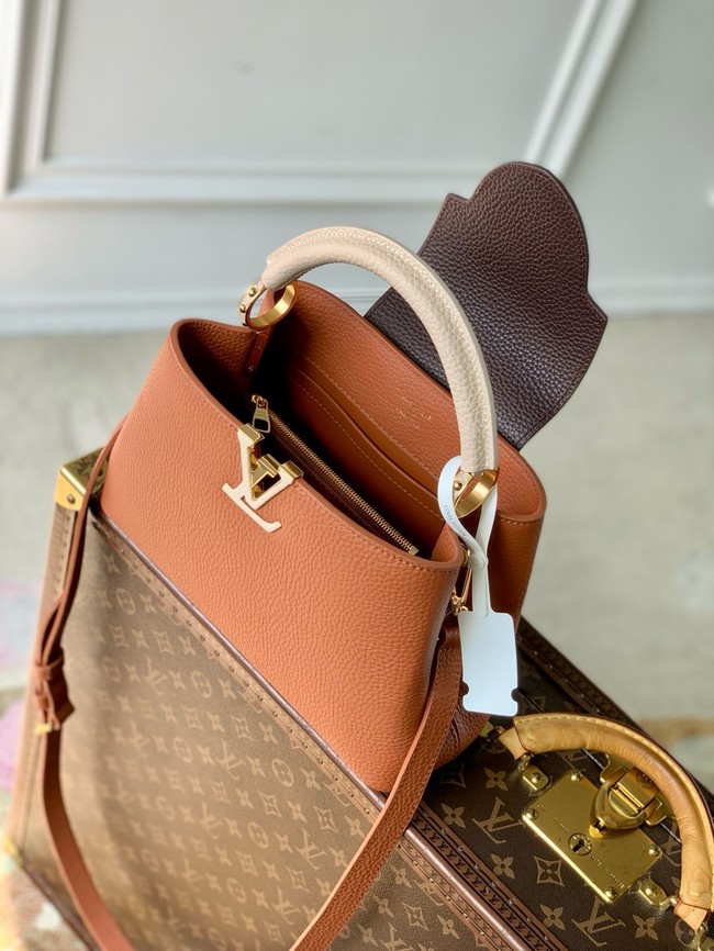 Louis Vuitton Capucines BB M12345 Tan Brown