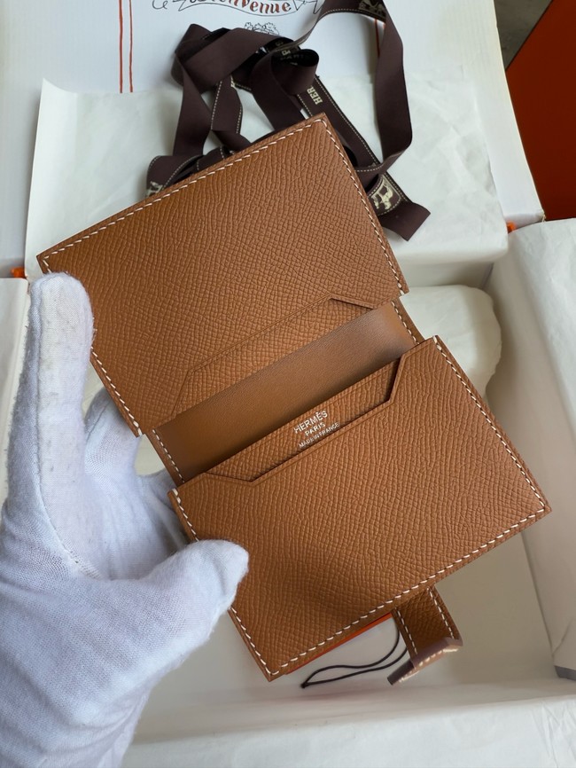 Hermes Bastia Epsom card case H2230-1