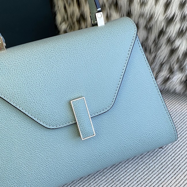 Valextra Iside Top Handle Medium Bag 56028 BLUE