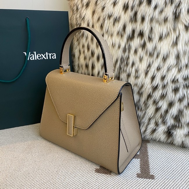 Valextra Iside Top Handle Medium Bag 56028 NUDE PINK