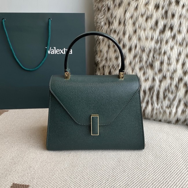 Valextra Iside Top Handle Medium Bag 56028 VALEXTRA GREEN