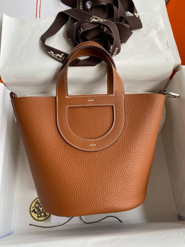 Hermes in the loop Togo Leather Bag H3369-25