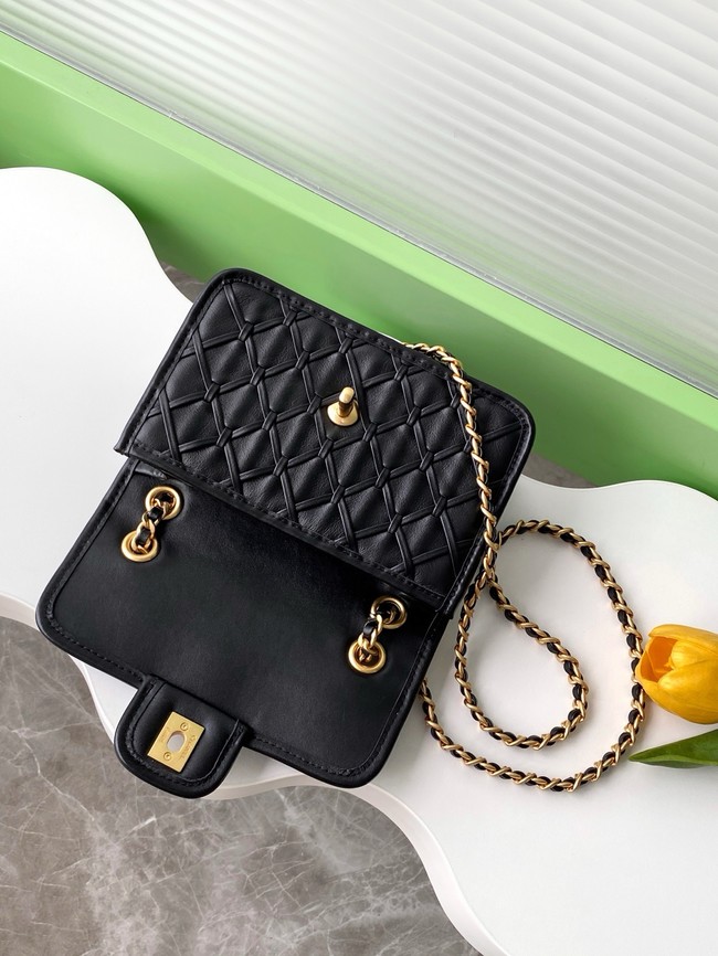 Chanel Mini flap bag AS4797 black