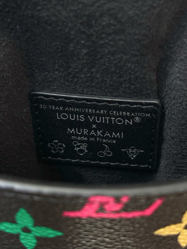 Louis Vuitton Petite Malle Monogram Canvas Bag M13572 black