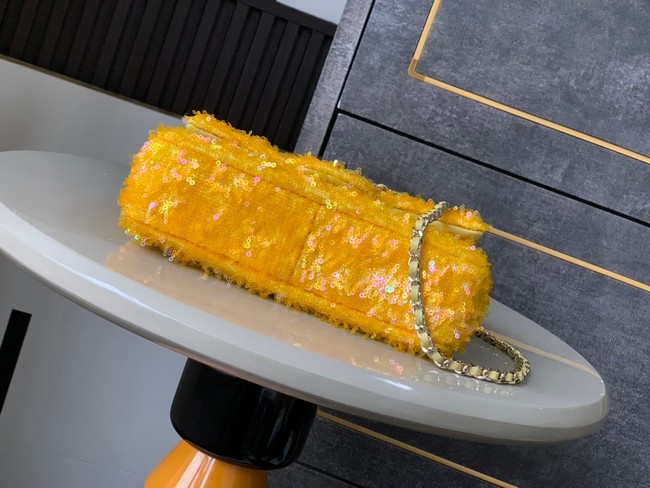 Chanel FLAP BAG AS4561 Yellow