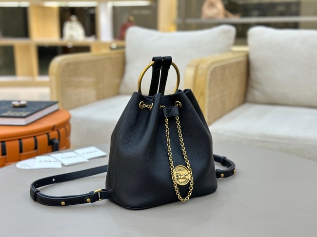 CHLOE leather shoulder bag 9965 black
