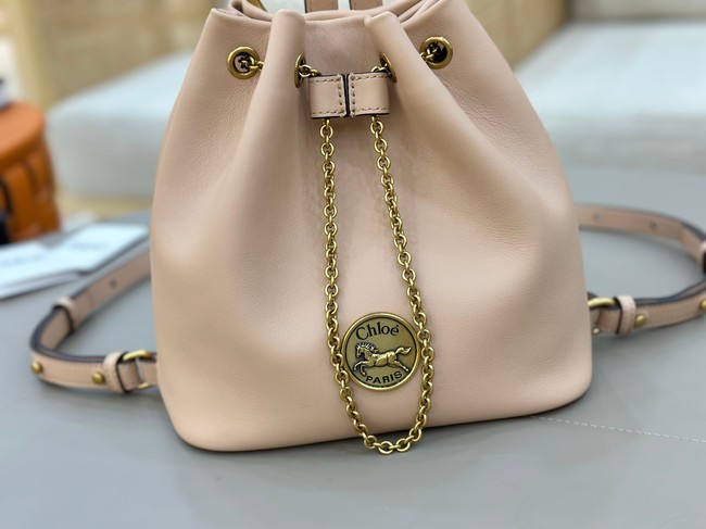 CHLOE leather shoulder bag 9965 pink