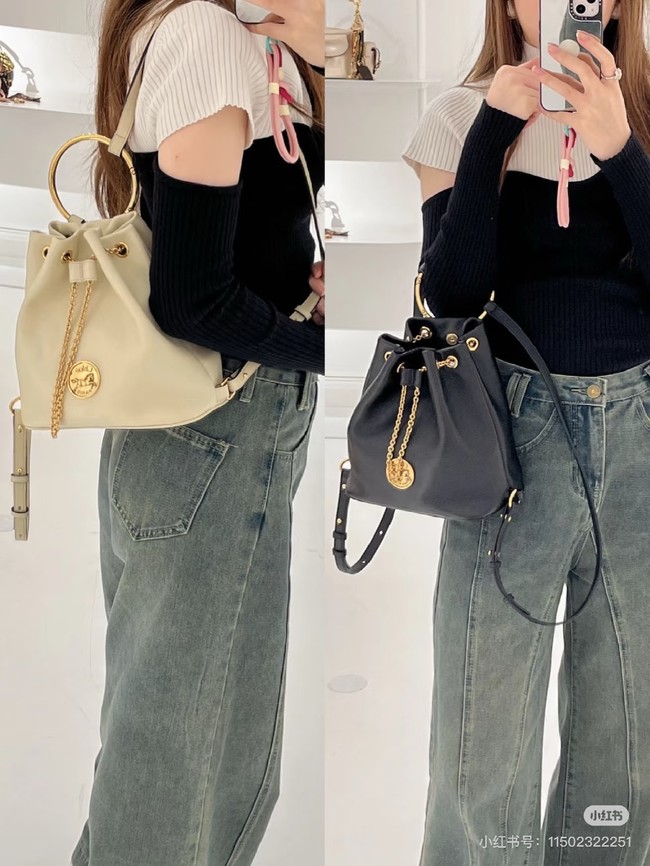 CHLOE leather shoulder bag 9965 white