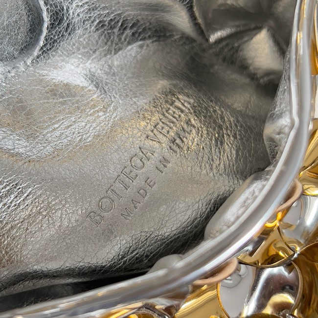 Bottega Veneta Mini Hop 777586 gold&Silver