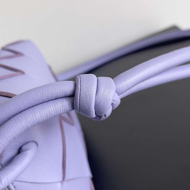 Bottega Veneta Intrecciato Concert Pouch D794258 Purple