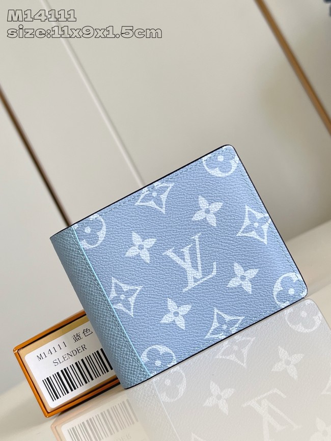 Louis Vuitton Wallet M14111 blue