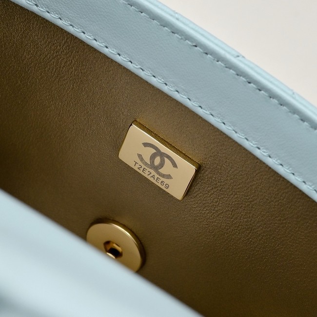 Chanel MINI FLAP BAG AS1786 light Blue