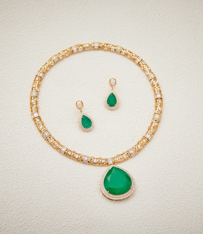 BVLGARI necklace&Earring CE16886