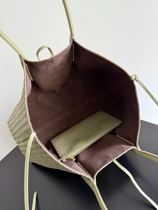 Bottega Veneta Pinacoteca 817166 Travertine&fondant