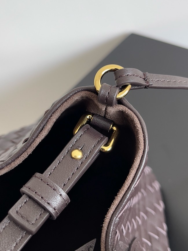 Bottega Veneta Small Pinacoteca 819004 dark brown