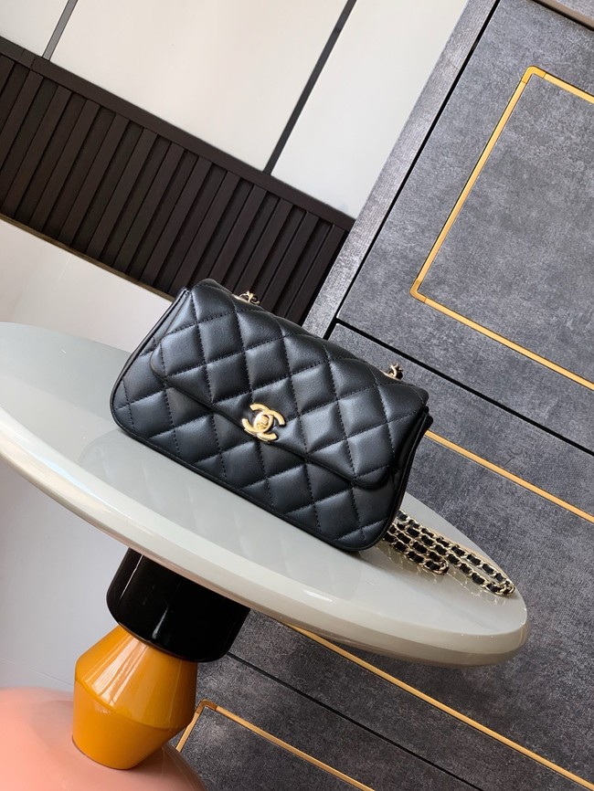 Chanel CLASSIC Original Lambskin 11.12 HANDBAG AS6564 black