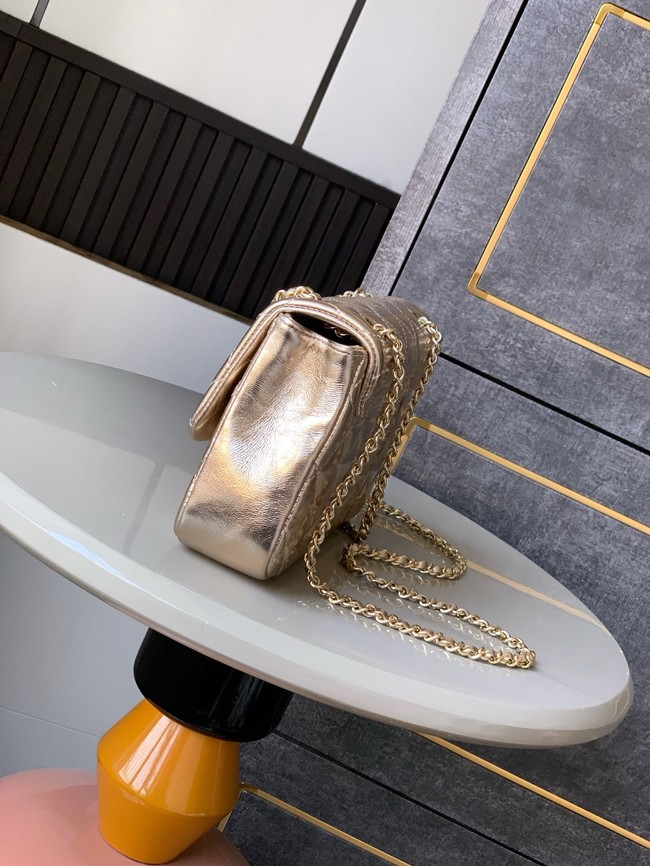 Chanel CLASSIC Original Lambskin 11.12 HANDBAG  AS6565 gold